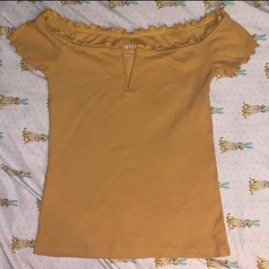 Off shoulder top